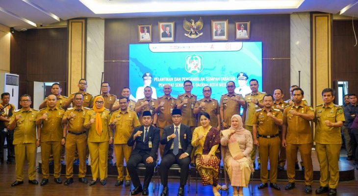 Lantik Erfin Fahrurrazi sebagai Penjabat Sekda, Rico Waas Minta Kinerja OPD Dipercepat Tanpa Langgar Aturan