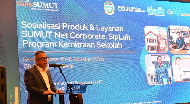 Bank Sumut Gandeng Disdik Sumut, Perkuat Pengelolaan Dana BOSP Secara Non-Tunai