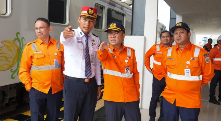 KAI Inspeksi Kesiapan Lintas Medan–Siantar, 43.858 Tempat Duduk Disiapkan Hadapi Long Weekend Kemerdekaan
