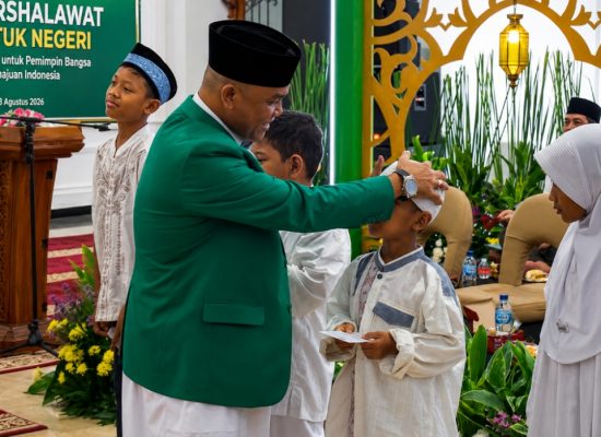Gerakan Pemuda Al Washliyah Munajat dan Bershalawat, Doakan Kesehatan serta Kekuatan Prabowo-Gibran