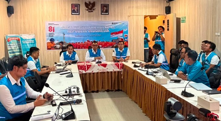 Dirut PLN Kawal Langsung Kesiapan Kelistrikan Nasional Jelang HUT ke-81 RI dari Posko NTT