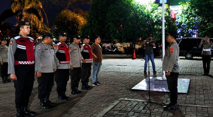 Cegah Tawuran hingga 3C, Polsek Medan Tuntungan Turun Bersama Patroli Rayon III