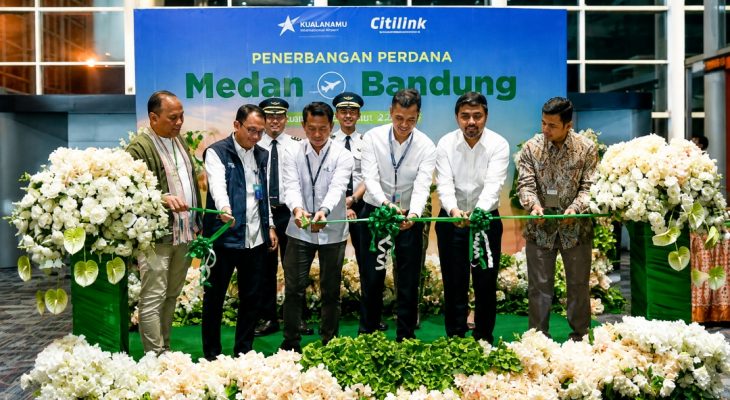 Kualanamu Perluas Konektivitas, Citilink Kembali Layani Rute Bandung