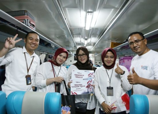 Semarak HUT ke-81 RI, KAI Sumut Hadirkan Pengalaman Berkesan bagi Pelanggan