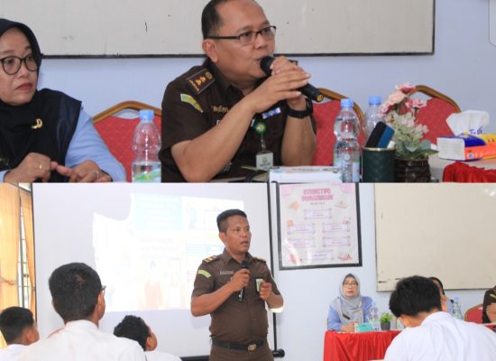Kejati Sumut Sapa Pelajar SMA Negeri 2 Percut Sei Tuan, Serukan Gerakan Anti Narkoba dan Bijak Bermedia Sosial
