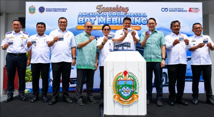Bank Sumut Dukung BRT Mebidang, Hadirkan Pembayaran Cepat dan Aman Lewat Smartcash