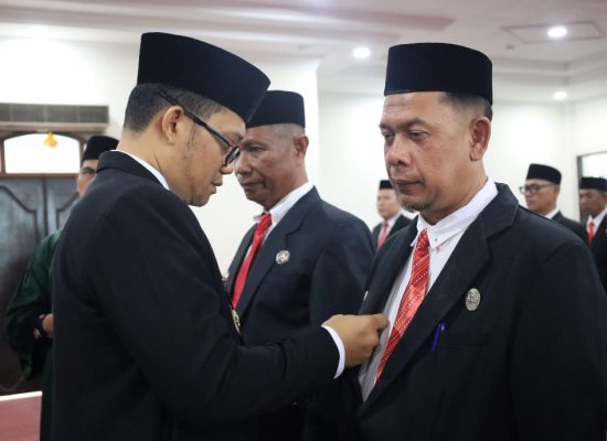 Wakil Wali Kota Muhammad Fadly Abdina Lantik dan Kukuhkan 26 ASN di Lingkungan Pemko Tanjungbalai
