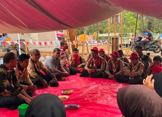 Beri Motivasi, Wali Kota Mahyaruddin Salim Sambangi Kontingen Jamnas XII Kota Tanjungbalai di Cibubur