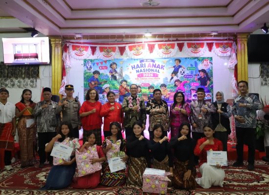 Wakil Wali Kota Tanjungbalai Hadiri Peringatan Hari Anak Nasional Bersama Anak-Anak Sekolah Minggu GPdI Nafiri Kemenangan
