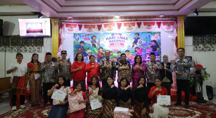Wakil Wali Kota Tanjungbalai Hadiri Peringatan Hari Anak Nasional Bersama Anak-Anak Sekolah Minggu GPdI Nafiri Kemenangan