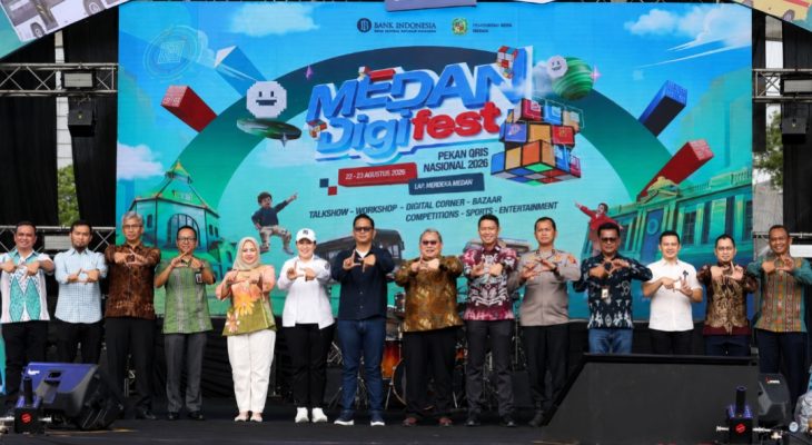 Wali Kota Medan Buka PQN Medan DigiFest 2026, QRESTO Jadi Andalan Digitalisasi Pajak Daerah