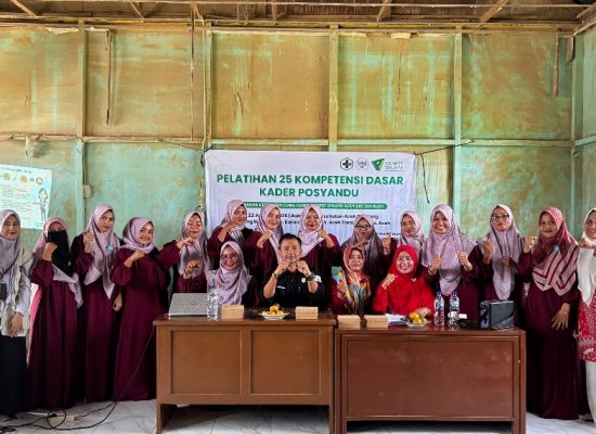 LKC Dompet Dhuafa Aceh dan Dinkes Aceh Tamiang Perkuat Kompetensi Kader Posyandu Pascabencana
