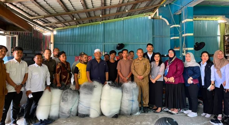Pemko Tanjungbalai Terima 292 Unit Alat Tangkap Ikan dari Pemprovsu untuk KUB Nelayan Teluk Nibung
