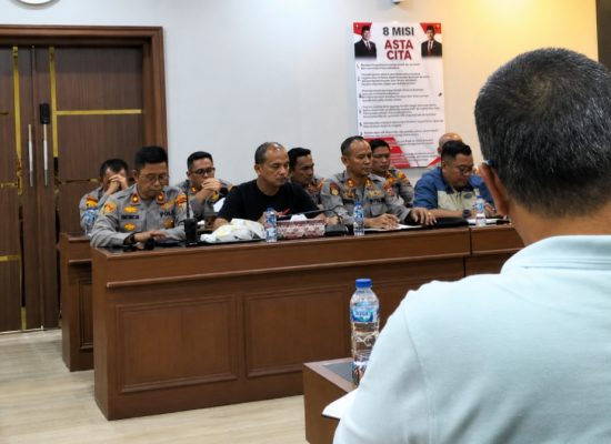 Kapolsek Medan Tuntungan Adil Ginting Hadiri Arahan Pimpinan, Perkuat Antisipasi Geng Motor