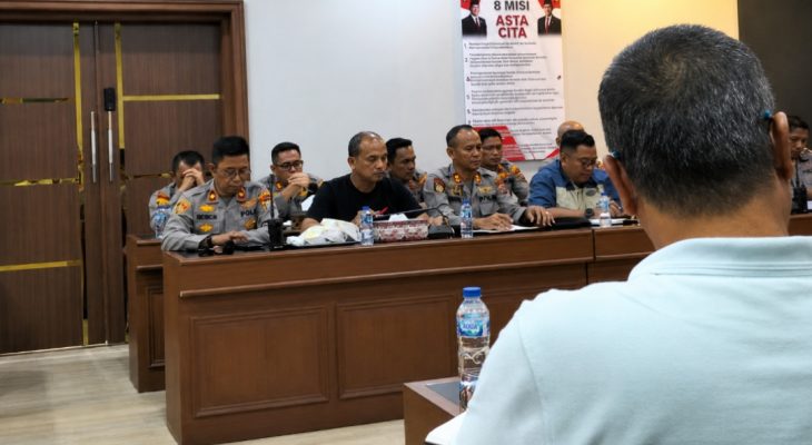 Kapolsek Medan Tuntungan Adil Ginting Hadiri Arahan Pimpinan, Perkuat Antisipasi Geng Motor