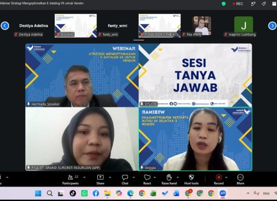 Vendor Perlu Cermat Gunakan E-Katalog V6, Pembayaran PNBP Jadi Sorotan