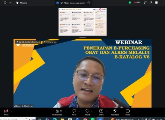 Pengadaan Obat dan Alkes Makin Digital, E-Katalog V6 Dorong Proses Lebih Transparan