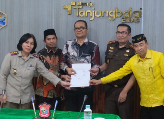 Pemko Tanjungbalai Perkuat Sinergi Percepatan Pendaftaran Tanah Wakaf