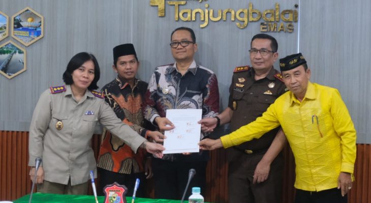 Pemko Tanjungbalai Perkuat Sinergi Percepatan Pendaftaran Tanah Wakaf