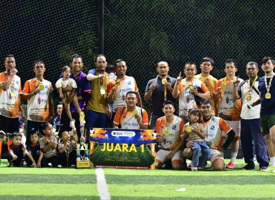 Trofeo Mini Soccer Semarakkan HUT ke-81 RI di Lingkungan PT Prima Multi Terminal