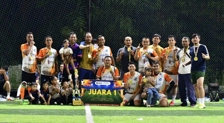 Trofeo Mini Soccer Semarakkan HUT ke-81 RI di Lingkungan PT Prima Multi Terminal