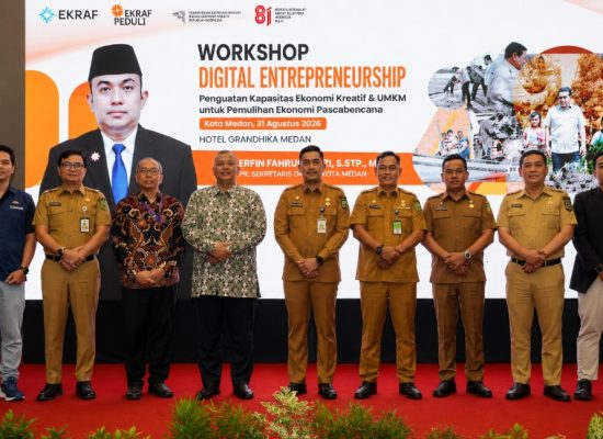 Pascabencana, Pemko Medan Dorong UMKM Kuasai Ekonomi Digital