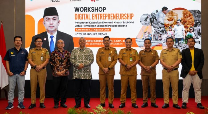 Pascabencana, Pemko Medan Dorong UMKM Kuasai Ekonomi Digital