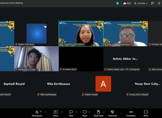 Alatan Indonesia Gelar Webinar Gratis, Kupas Perhitungan dan Sertifikasi TKDN Farmasi serta Alat Kesehatan