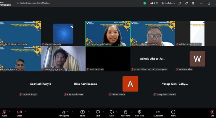 Alatan Indonesia Gelar Webinar Gratis, Kupas Perhitungan dan Sertifikasi TKDN Farmasi serta Alat Kesehatan
