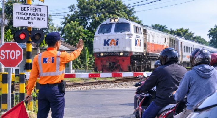 KAI Divre I Sumut Kerahkan 180 Petugas Jaga 101 Perlintasan Sebidang Mulai 1 September