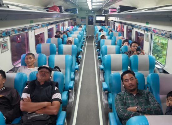 KAI Pastikan 20 Perjalanan Kereta Api di Sumut Tetap Aman Pascakerja Erupsi Gunung Sinabung
