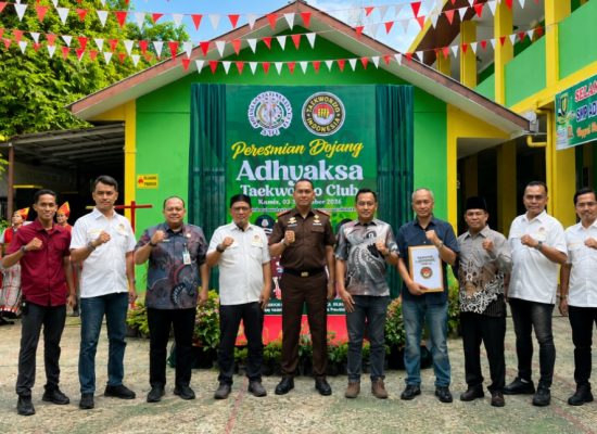 Dojang Adhyaksa Taekwondo Club Resmi Dibuka, Dispora Medan Tak Terlihat Hadir
