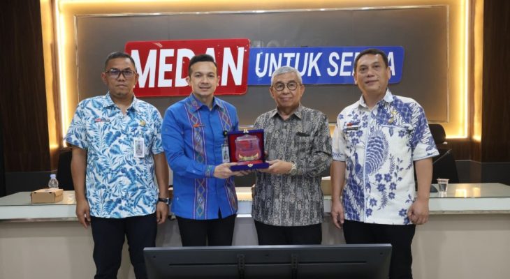 KI Sumut Visitasi Bapenda Medan, Keterbukaan Informasi dan Inovasi QRESTO Jadi Sorotan