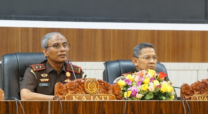 Kajati Sumut Kumpulkan Kajari dan Kasi, Tegaskan Penegakan Hukum Harus Berlandaskan Hati Nurani