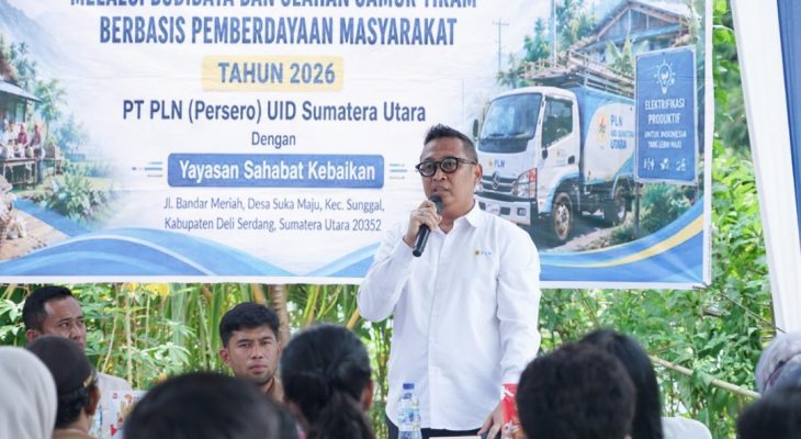 PLN UID Sumut Resmikan Program Elektrifikasi Produktif Budidaya Jamur Tiram di Deli Serdang