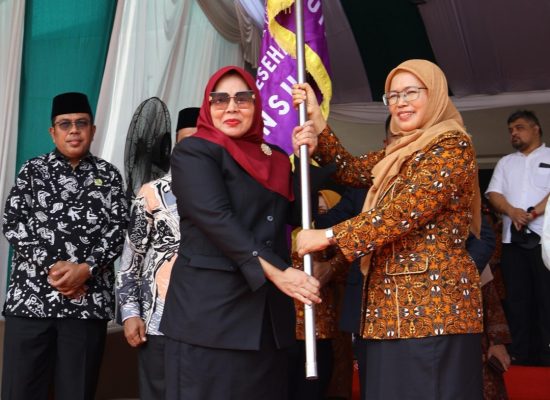 PBAK UINSU, Bendera FKM Jadi Simbol Semangat dan Identitas Sambut Mahasiswa Baru