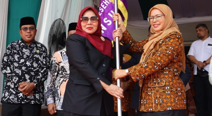 PBAK UINSU, Bendera FKM Jadi Simbol Semangat dan Identitas Sambut Mahasiswa Baru