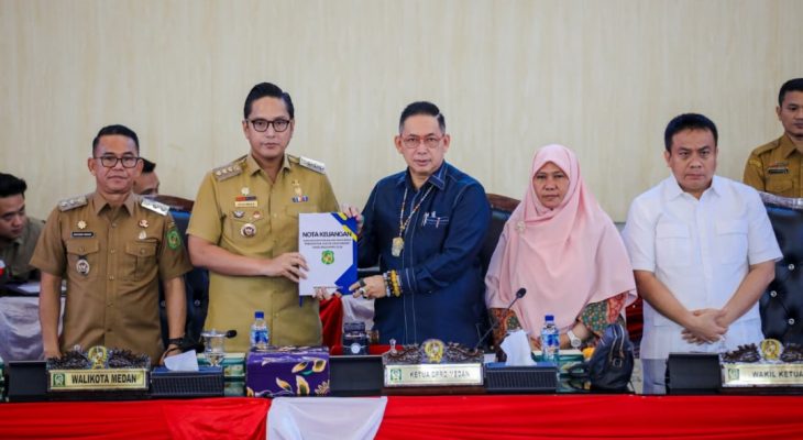APBD Perubahan 2026 Diajukan, Pendapatan Medan Naik Jadi Rp7,13 Triliun dan Belanja Rp7,73 Triliun