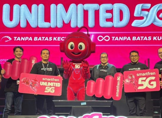 XLSMART Resmi Hadirkan Jaringan 5G di Palembang, SMARTFREN Luncurkan Unlimited 5G