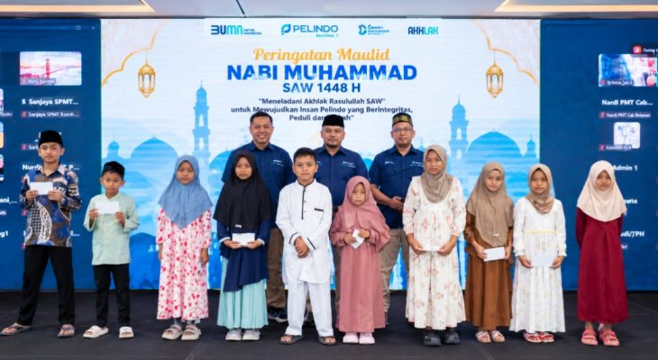 Pelindo Regional 1 Gelar Maulid Nabi Muhammad SAW 1448 H, Perkuat Keteladanan dan Kepedulian Sosial