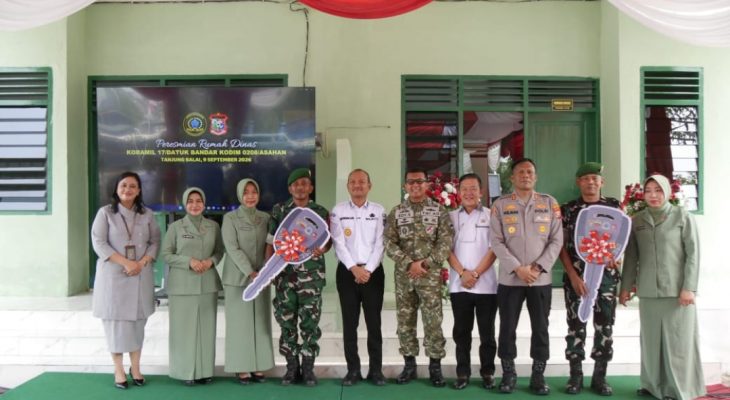 Wali Kota Tanjungbalai Resmikan Rumah Dinas Makoramil 17/DB, Dorong Sinergi TNI dan Pemko