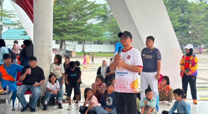Semarak Haornas ke-43, Pemko Tanjungbalai Gelar CFD dan Senam Bersama