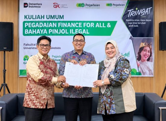 Pegadaian Gelar Kuliah Umum Finance for All dan Bahaya Pinjol Ilegal di Fakultas Psikologi USU