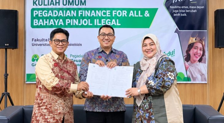 Pegadaian Gelar Kuliah Umum Finance for All dan Bahaya Pinjol Ilegal di Fakultas Psikologi USU