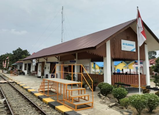 Berusia Lebih Seabad, Stasiun Sei Bejangkar Layani 42.289 Pelanggan hingga Agustus 2026