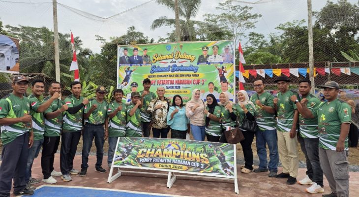 Turnamen Voli Semi Open Putra Jilid 3 Penry Patartua Nababan Resmi Bergulir, 12 Tim Berebut Gelar