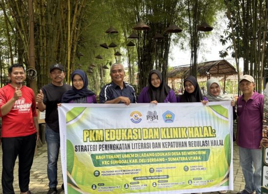 POLMED Bentuk Klinik Halal di Ladang Edukasi Deli Serdang, Perkuat Literasi dan Pendampingan Sertifikasi UMKM