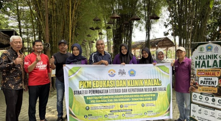 POLMED Bentuk Klinik Halal di Ladang Edukasi Deli Serdang, Perkuat Literasi dan Pendampingan Sertifikasi UMKM