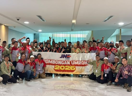 JNE Wujudkan Mimpi 1.200 Karyawan untuk Menunaikan Ibadah Umrah