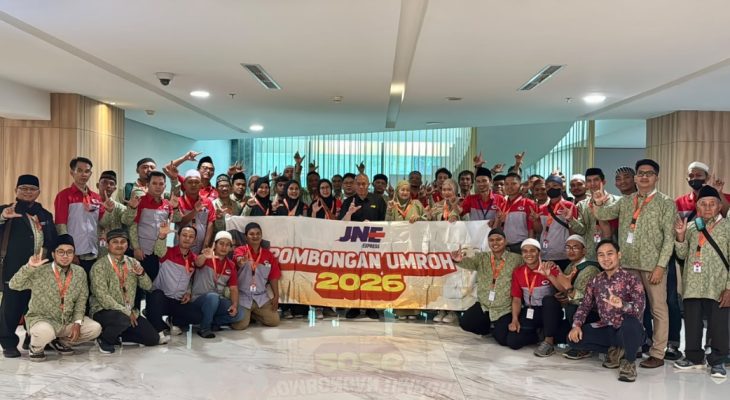 JNE Wujudkan Mimpi 1.200 Karyawan untuk Menunaikan Ibadah Umrah